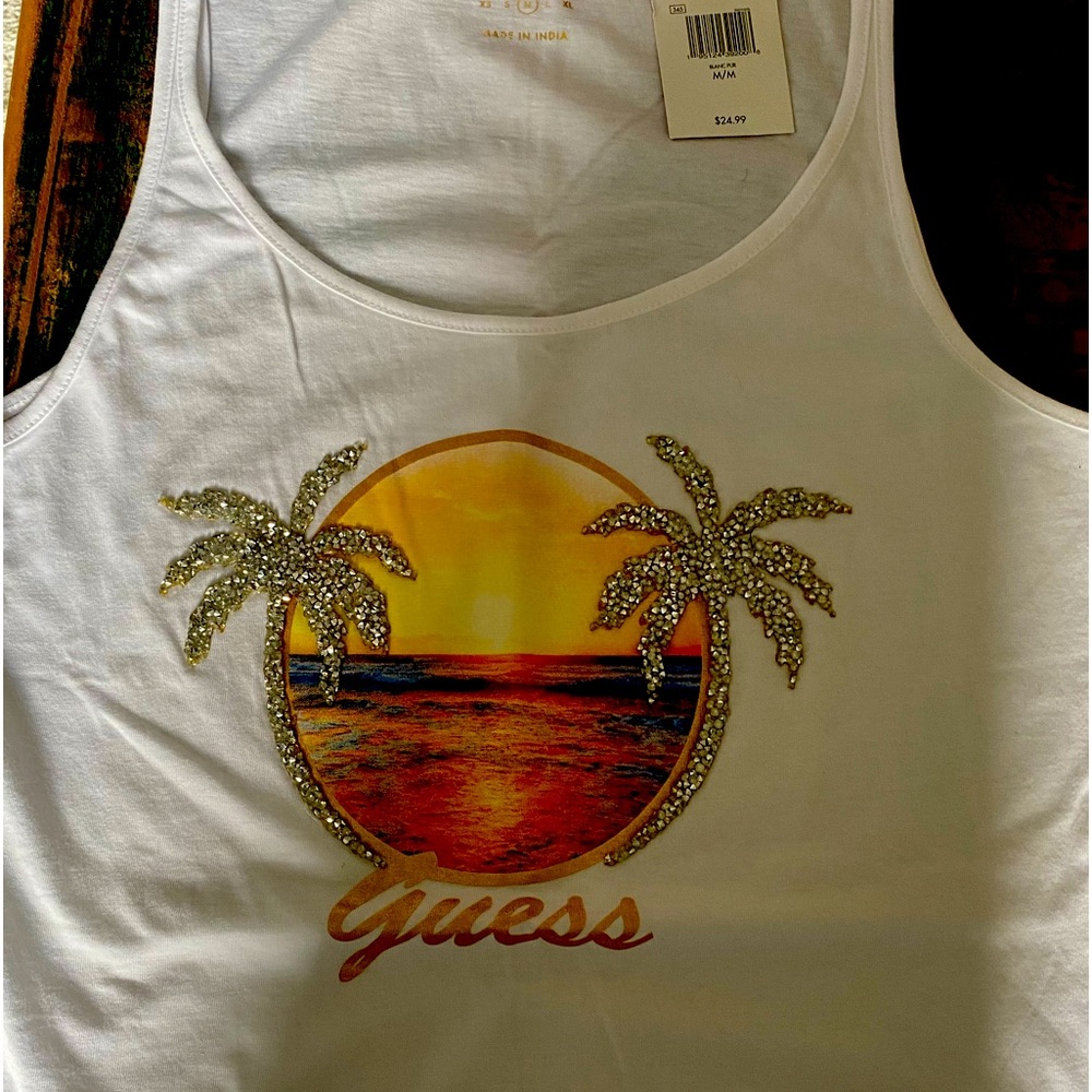 Free with Purchase ! Guess Tank top NWT $12 or free with purchase!